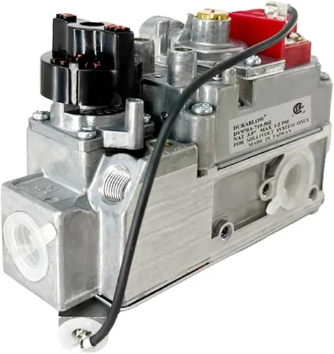 Vista 2 de Válvula de gas Millivolt Durablow 710-502, reemplazo de chimenea certificado CSA de 70,000 BTU para Robertshaw 7000MVRLC, Johnson, Majestic, Empire