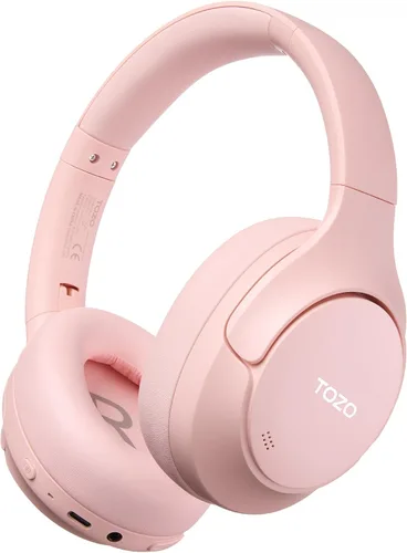 Vista 16 de TOZO Auriculares inalámbricos con cancelación de ruido híbridos HT3, 90H Negro