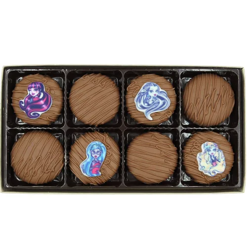 Vista 208 de Galletas Oreo bañadas en chocolate oscuro y con leche, de Philadelphia Candies
