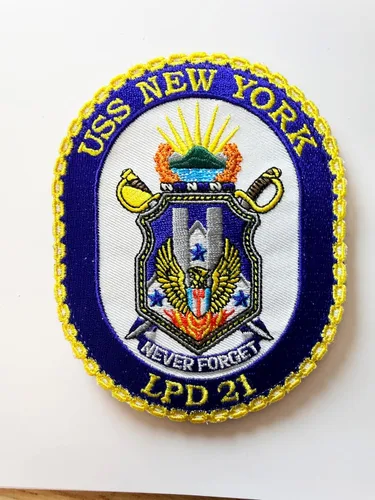 Vista 2 de Parche USS New York LPD-21 - Coser