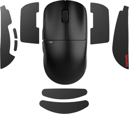Vista 25 de Pulsar Gaming Gears SUPERGRIP - Juego de cintas de agarre para X2, X2V2 Transparente