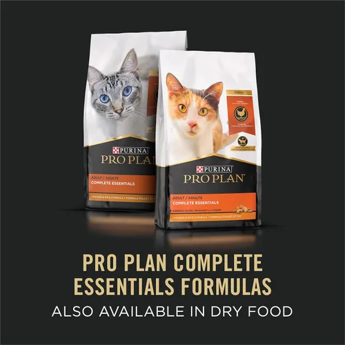 Vista 6 de Plan alimento Purina Pro húmedo para gatos, en lata, S