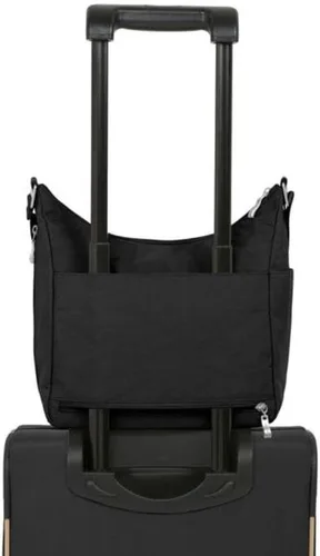 Vista 10 de Baggallini womens Everywhere Bagg Crossbody Women 11x9 Lightweight Nylon Hobo Water-resistant Travel Bag W/Rfid