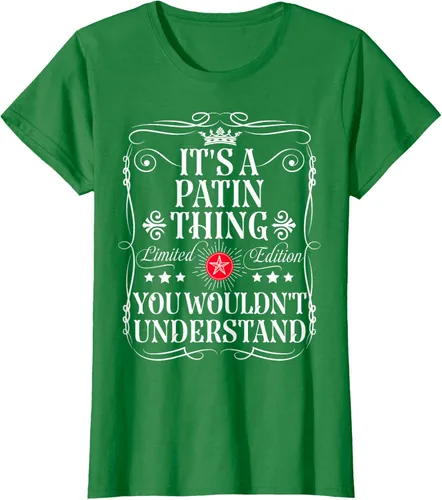 Vista 32 de Camiseta Patin Name Its A Patin Thing You Wouldn't Understand, Negro -, Pequeña