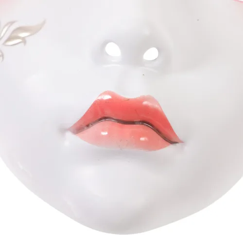 Vista 8 de HOMSFOU Decor Masquerade Mask for Women Mask for Party Halloween,Plastic