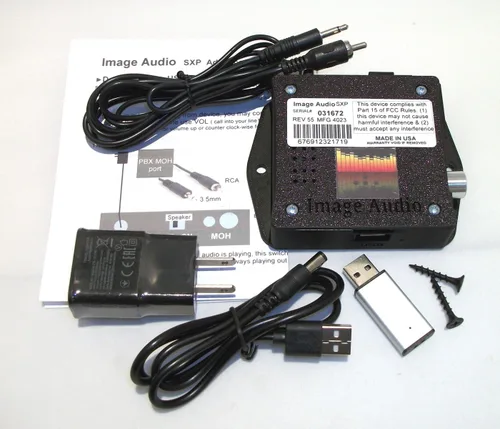 Vista 3 de Image Audio Mensaje SXP y música en espera reproductor digital con USB y SD y más de 50 archivos de audio MP3