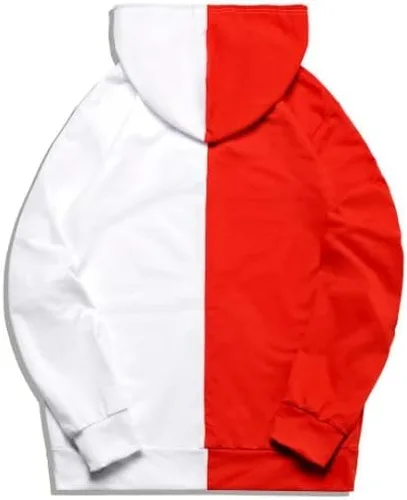 Vista 5 de WKSCLPAI Sudaderas con capucha de moda para mujer, sudadera casual con estampado gráfico, sudadera estética con bloques de color para adolescentes