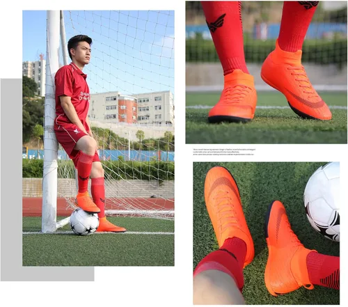 Vista 6 de Foture 4.1 Netfit FG AG - Zapatos deportivos de fútbol XX 17.2 para suelo firme, zapatos de fútbol