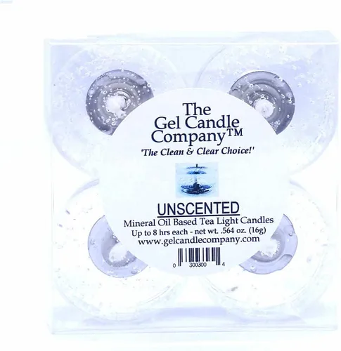 Vista 7 de Vela de gel hecha a mano de edición limitada azul con diseño de tortuga marina recargable para siempre con 4 paquetes de velas de té de gel