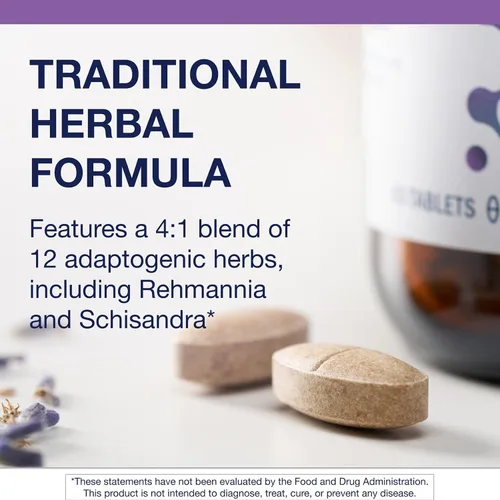 Vista 3 de Metagenics Serenagen, fórmula tradicional de manejo del estrés a base de hierbas con raíz de ginseng asiático para ayudar a adaptarse a los desafíos