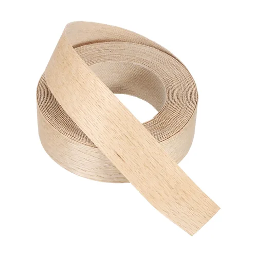Vista 84 de PATIKIL Bandas de borde de abedul, cinta de chapa de madera de 1-1/2 pulgadas x 25 pies, bandas de borde de madera contrachapada flexible prepegadas