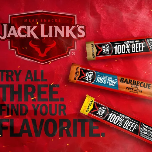 Vista 7 de Jack Link's Palitos de carne seca original - (20 unidades) 0.92 oz