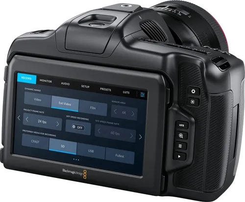 Vista 4 de Blackmagic Design Cámara de cine de bolsillo 6K G2 (CINECAMPOCHDEF6K2)