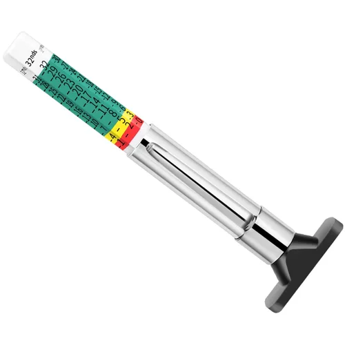 Vista 8 de Godeson 88702 indicador de profundidad de la banda de rodadura del neumático con código de colores inteligente