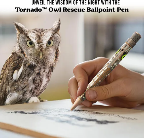 Vista 6 de Retro 51 Tornado™ Rescue - Bolígrafo Owl Rescue