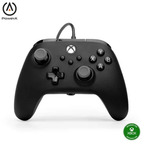 Vista 13 de PowerA Advantage Wired Controller for Xbox Series X S - Arctic Ice, gamepad, hall effect thumbsticks, gaming controller, USB-C, Works with Xbox One