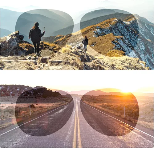 Vista 7 de Costyle Retro Polarized Clip on Flip up Plastic Sunglasses Driving Fishing Traveling