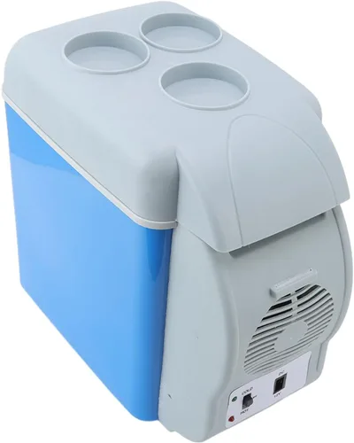 Vista 9 de Pssopp Enfriador eléctrico de 12 V CC, enfriador portátil de coche sin hielo, mini refrigerador portátil para viajes, camping, barco, vehículos