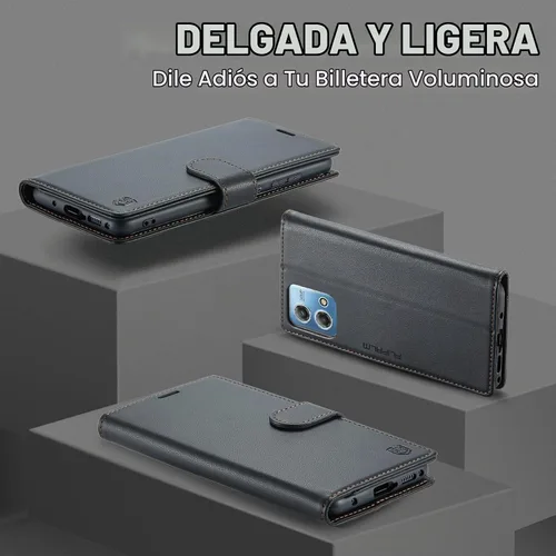 Vista 6 de FLIPALM - Funda tipo cartera para Moto G Stylus 5G 2023, color negro