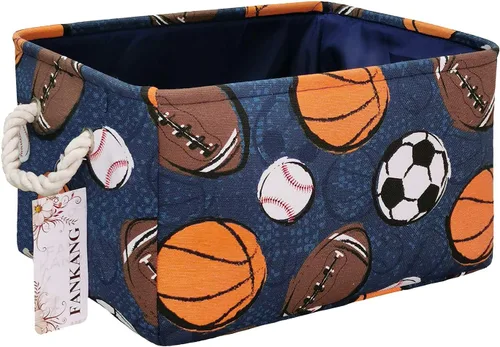 Vista 9 de Cesta rectangular de tela con estampado de dinosaurios para almacenamiento de guardería, cesta de almacenamiento, bolsa de libros, cestas de regalo