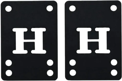 Vista 4 de Kit de actualización de hardware para monopatín - ABEC 5 rodamientos, elevadores, hardware de 1 pulgada, tuercas