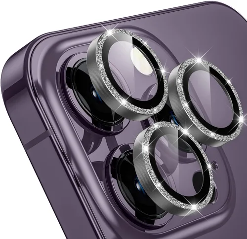 Vista 12 de WSKEN Protector de lente de cámara para iPhone 14 Pro/iPhone 14 Pro Max, [modo de disparo nocturno] Protector de pantalla de vidrio templado HD