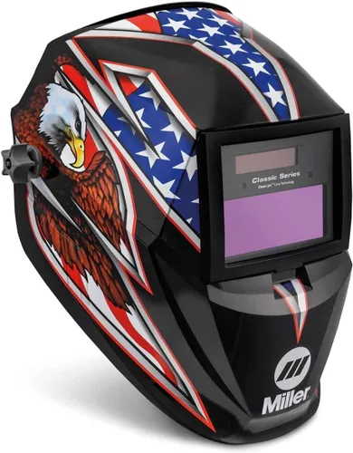 Vista 12 de Miller Classic Series Casco de soldadura, ClearLight™, Shade 8-13, negro