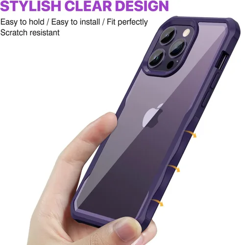 Vista 344 de CENHUFO Funda de privacidad para iPhone 11 Pro, funda de cuerpo completo con protector de pantalla de privacidad de vidrio templado 9H integrado