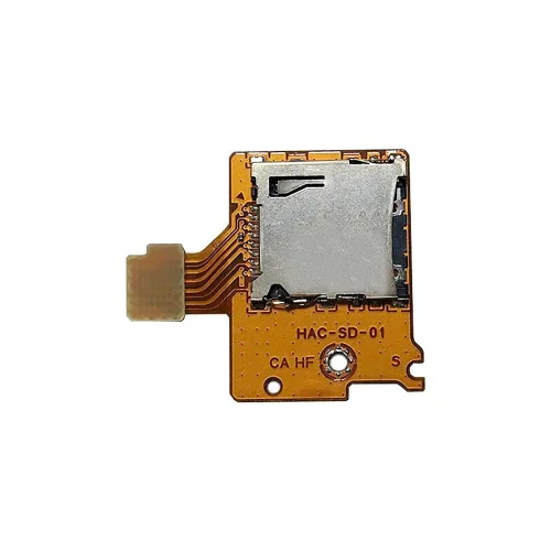Vista 2 de lenboes Micro TF SD Card Slot Replacement Repair Part for Nintendo Switch NS NX Console 2017