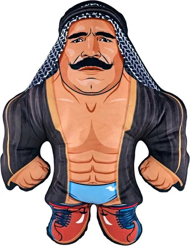 Vista 29 de Bleacher Creatures WWE Hulk Hogan 24" Bleacher Buddy - Muñeco de Peluche Suave