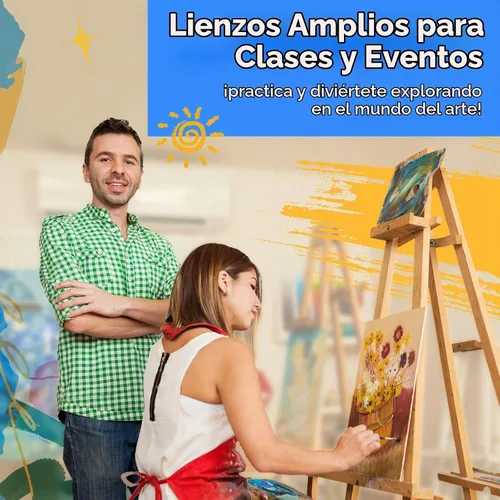 Vista 8 de YOURSORTER Lienzos para Pintar Paquete de 28, Tableros de Lienzo de Pintura en Blanco de 11x14 Pulgadas, Paneles de Lienzo de Algodón 100%
