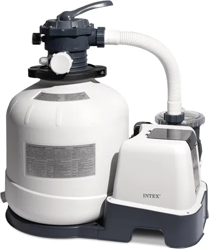 Vista 9 de Intex QS200 Krystal Clear Sistema de cloro de agua salada para piscinas sobre el suelo: mantiene el agua clara, reduce el uso de productos químicos