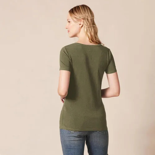 Vista 145 de Amazon Essentials Women's Regular-Fit Short-Sleeve Crewneck T-Shirt
