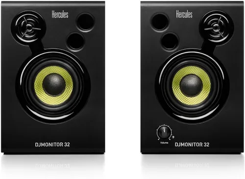 Vista 4 de Kit de aprendizaje DJ Hercules MK II que incluye el controlador DJ Inpulse 200 MK II, auriculares HD45 y altavoces DJ Monitor 32