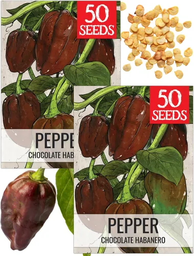 Vista 121 de Seed Needs - Semillas de pimiento arcoíris para plantar verduras, 1 paquete