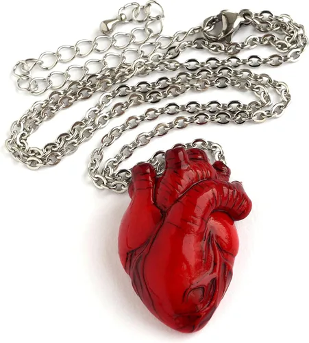 Vista 11 de Collar de corazón anatómico