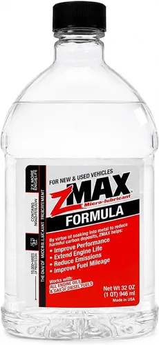 Vista 6 de zMAX 58-032 - Tratamiento de fórmula multiusos para motor, combustible, transmisión y dirección asistida - Reduce la acumulación de carbono