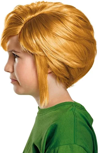 Vista 3 de Disguise Link Disfraz de peluca infantil