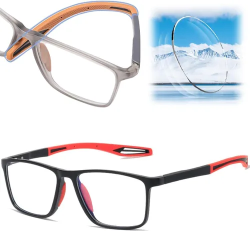 Vista 8 de Gafas de lectura, gafas presbípicas ultraligeras antiluz azul para hombre