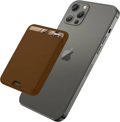 Vista 17 de Cartera magnética iLodn compatible con MagSafe para iPhone 17 16 15 14 13 12 Pro Max Air Plus, tarjetero Mag 3 Safe adhesivo para accesorios