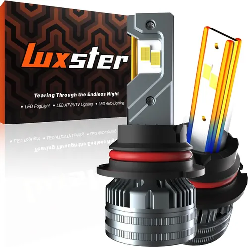 Vista 11 de LUXSTER Bombillas LED H1 Punisher, adaptadores H1 incluidos, 40,000LM ultra brillantes, instalación Plug-N-Play, bombillas para luces antiniebla
