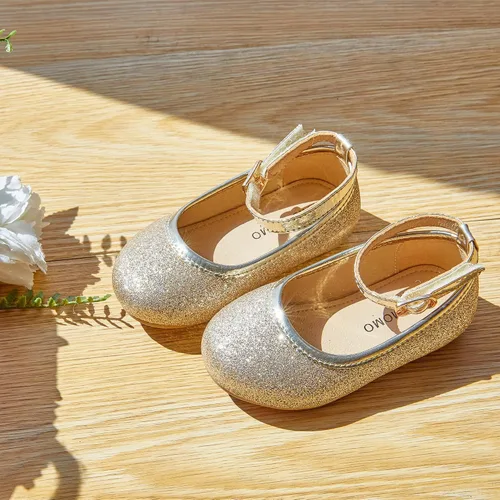 Vista 4 de Otter MOMO ToddlerLittle Girls Mary Jane Ballerina Flats Shoes Slip-on School Party Dress Shoes