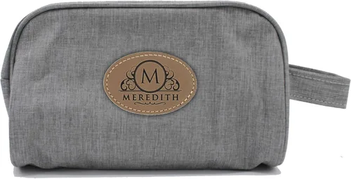 Vista 7 de The Wedding Party Store Neceser personalizado personalizado, organizador de cosméticos grabado, kit de maquillaje o dopp, regalos para el padre, día