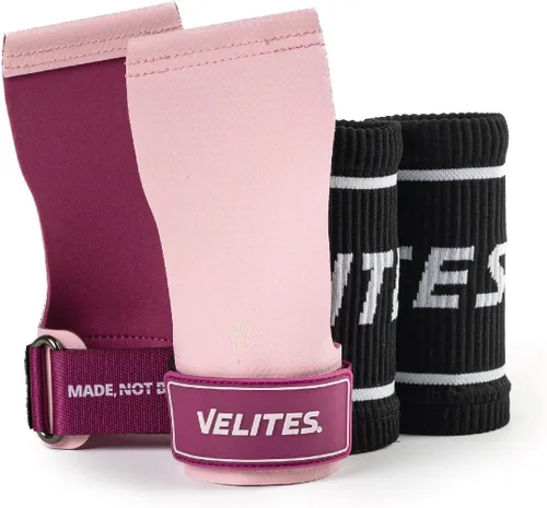Vista 10 de Velites I Guantes Ultra Quad libres de magnesio I Manoplas para levantamiento de pesas I para entrenamiento cruzado o atletas de gimnasia I Mejora