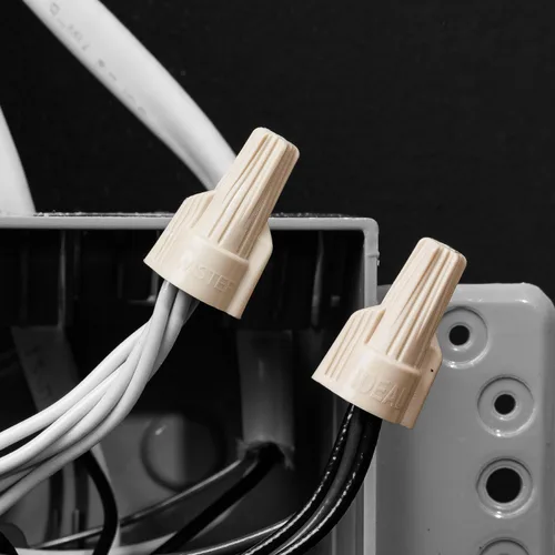 Vista 7 de Conector de cables eléctrico IDEAL 30-341P Twister, Modelo 341 Tostado, (100/Bolsa)