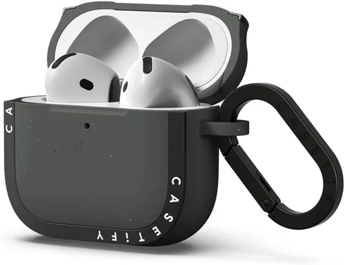 Vista 2 de CASETiFY Bounce - Funda para AirPods (4.ª generación) con anillo
