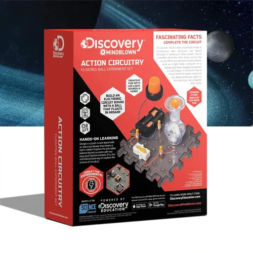 Vista 8 de Discovery #MINDBLOWN - Juego de mini experimentos electrónicos de circuitos de acción, kit de juguete de ingeniería para construir tú mismo, explora