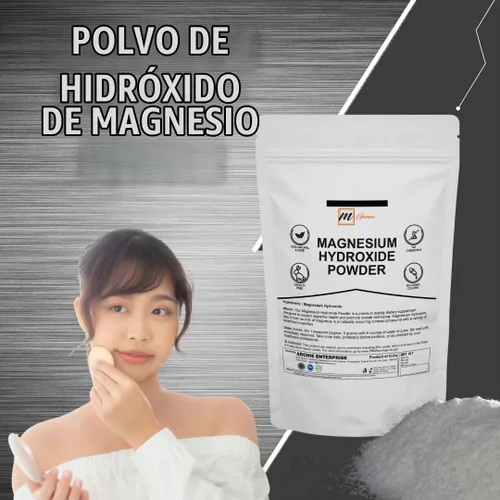Vista 6 de Polvo de hidróxido de magnesio 227 GMS / 0.5 libras