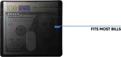Vista 6 de Solo Wallet - Go Anywhere, RFID Protegido, Slim Minimalist Wallet