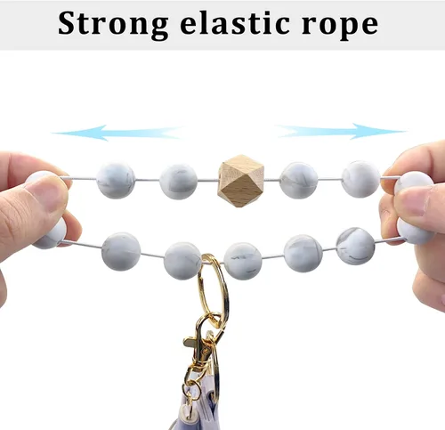 Vista 3 de Andiker Llavero con pulsera de silicona con cartera
